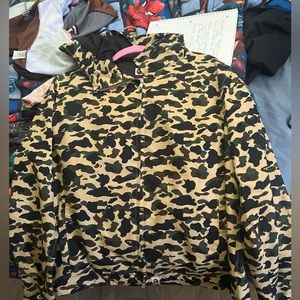 Authentic bathing ape utility jacket